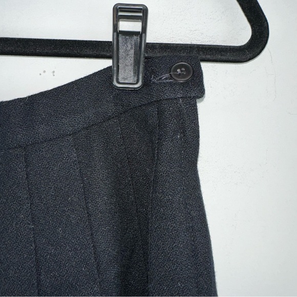 Pendleton Vintage 100% Wool Midi Pleated Skirt Size 10 Petite - Picture 4 of 6